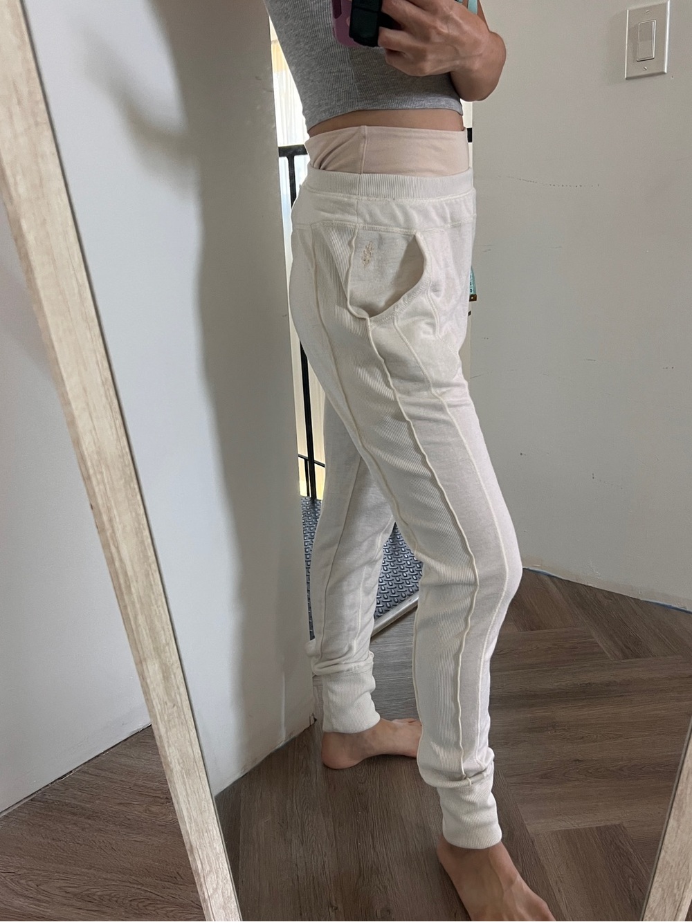 Fp movement Cream Jogger Pants XS